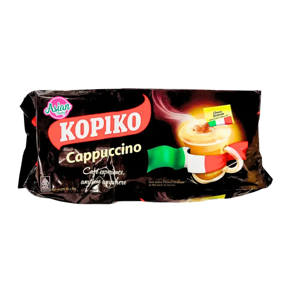 Kopiko Instant Coffee Mix Cappuccino 750G (30 Sachets) 2