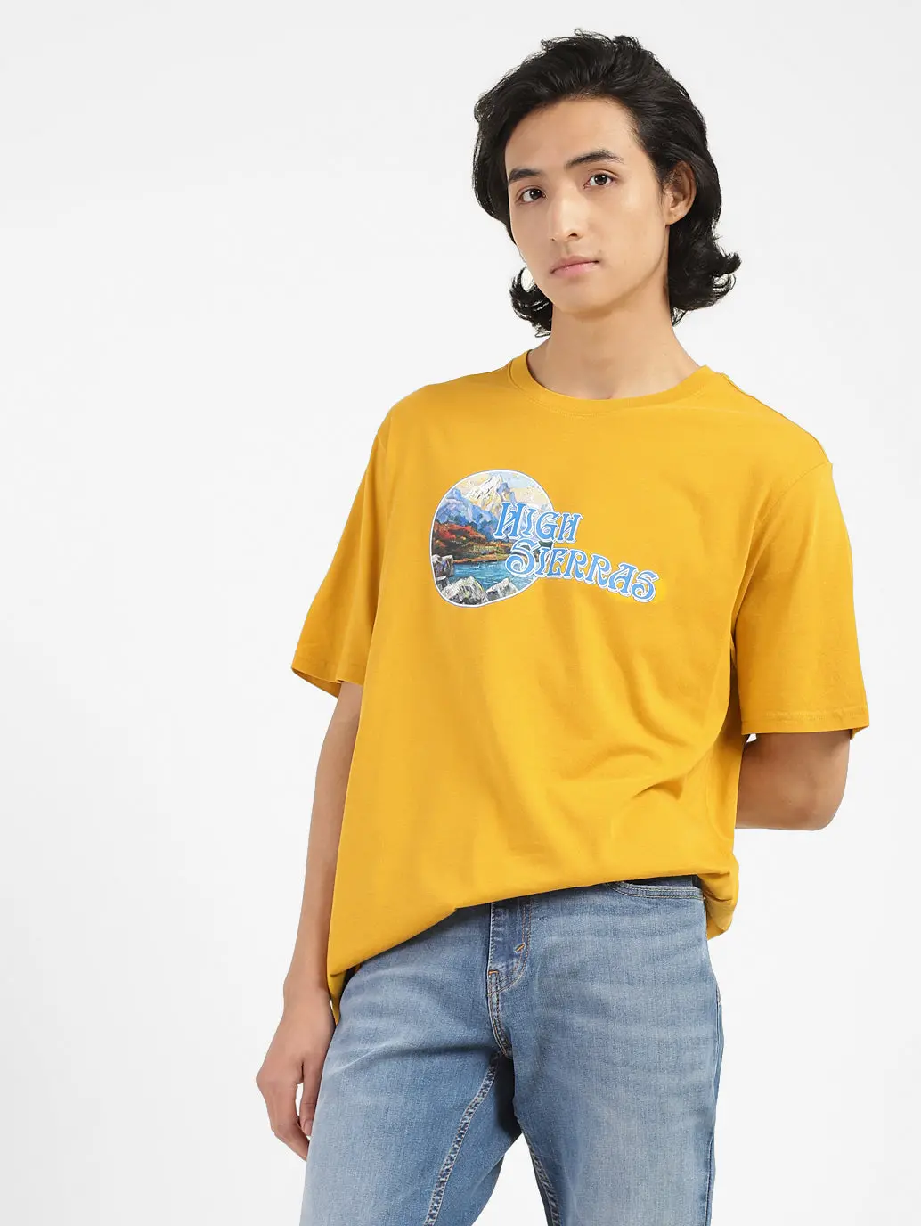 Men's Graphic Print Loose Fit T-Shirt 1