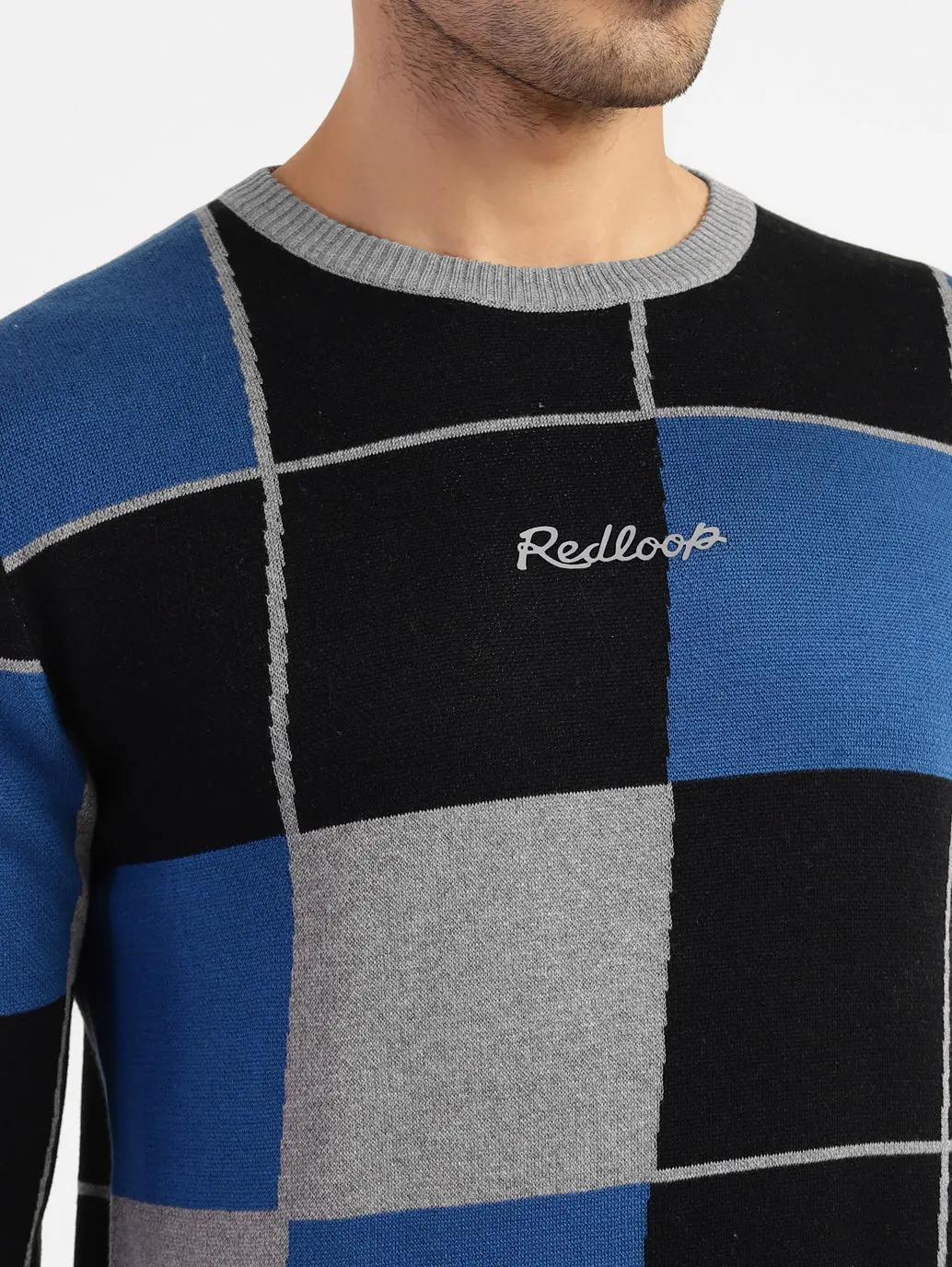 Men's Colorblock Crew Neck Sweater 5