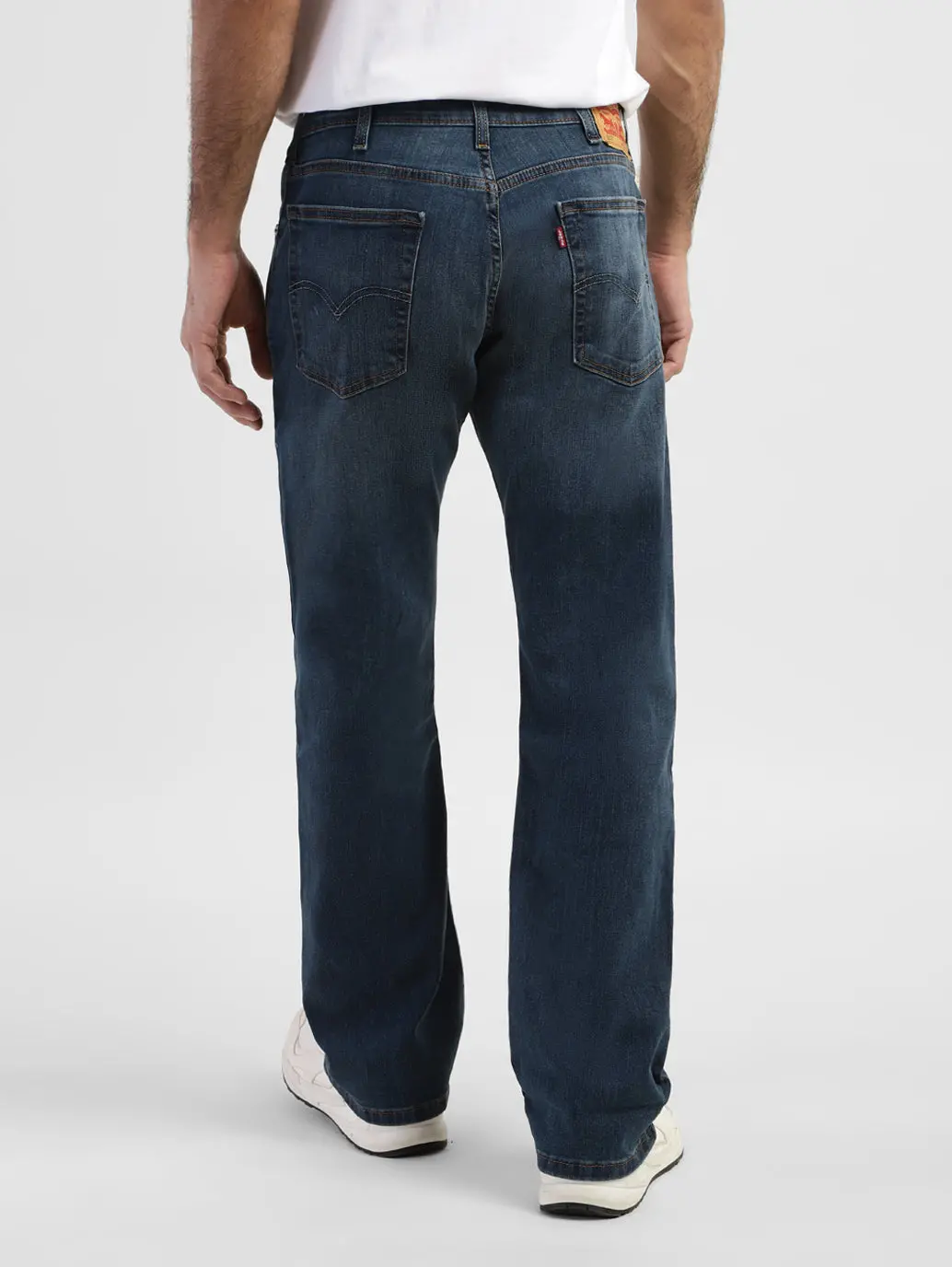 Men's 517 Blue Bootcut Fit Mid Rise Jeans 3