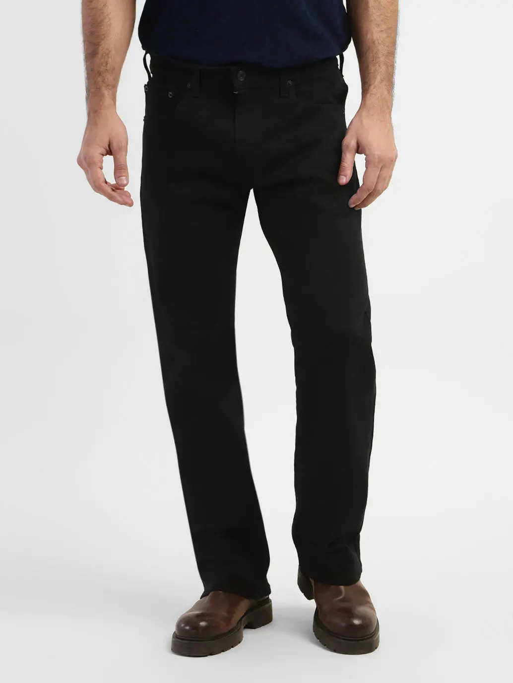 Men's 517 Black Bootcut Fit Mid Rise Jeans 2