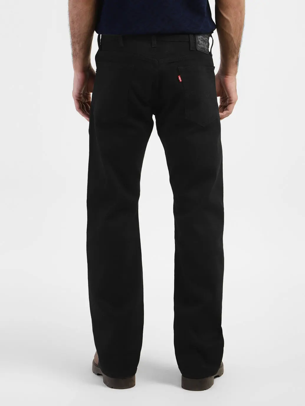 Men's 517 Black Bootcut Fit Mid Rise Jeans 3