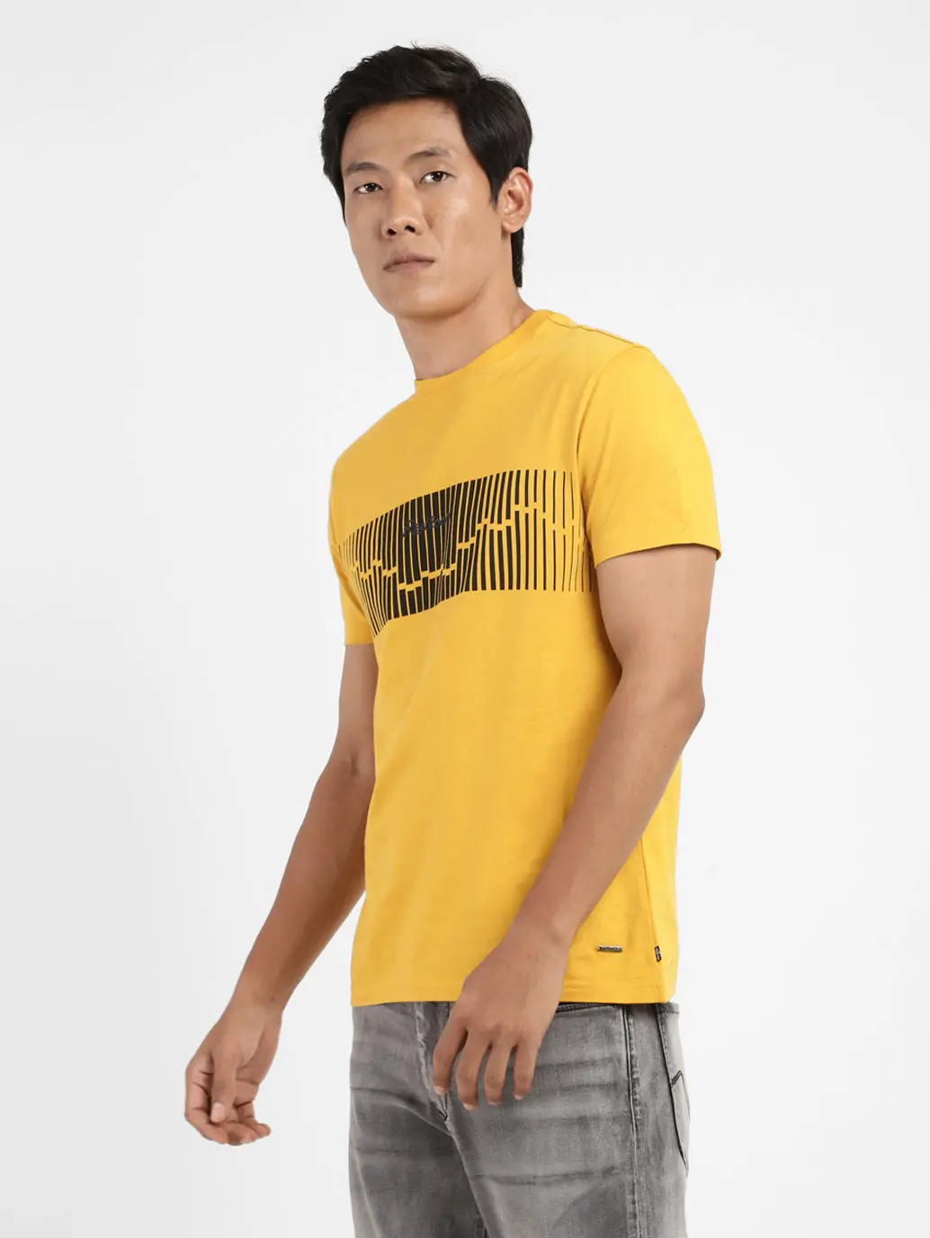 Men's Graphic Print Crew Neck T-Shirt 4