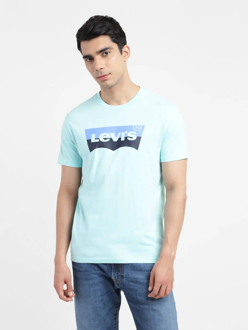 Men's Brand Logo Slim Fit T-Shirt 1