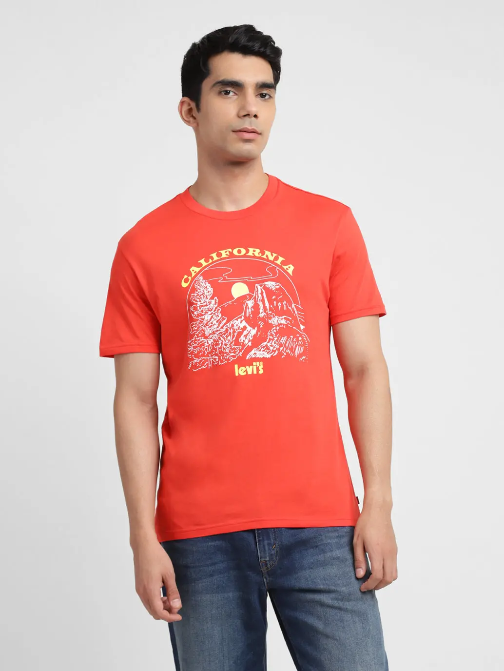 Men's Graphic Print Slim Fit T-Shirt 1