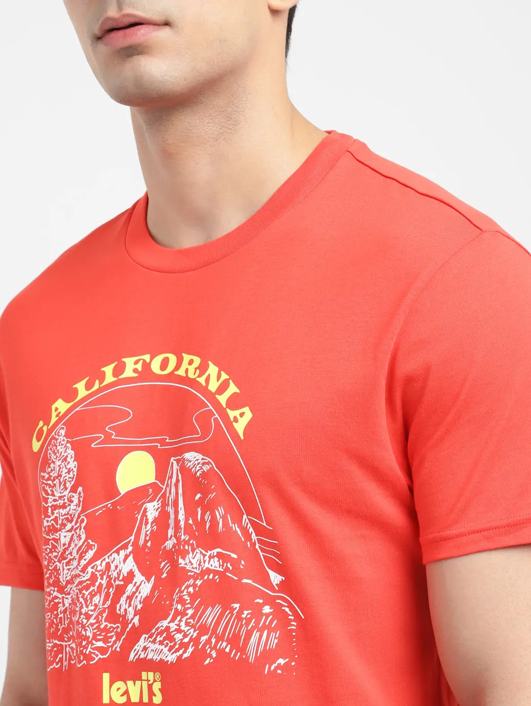 Men's Graphic Print Slim Fit T-Shirt 5