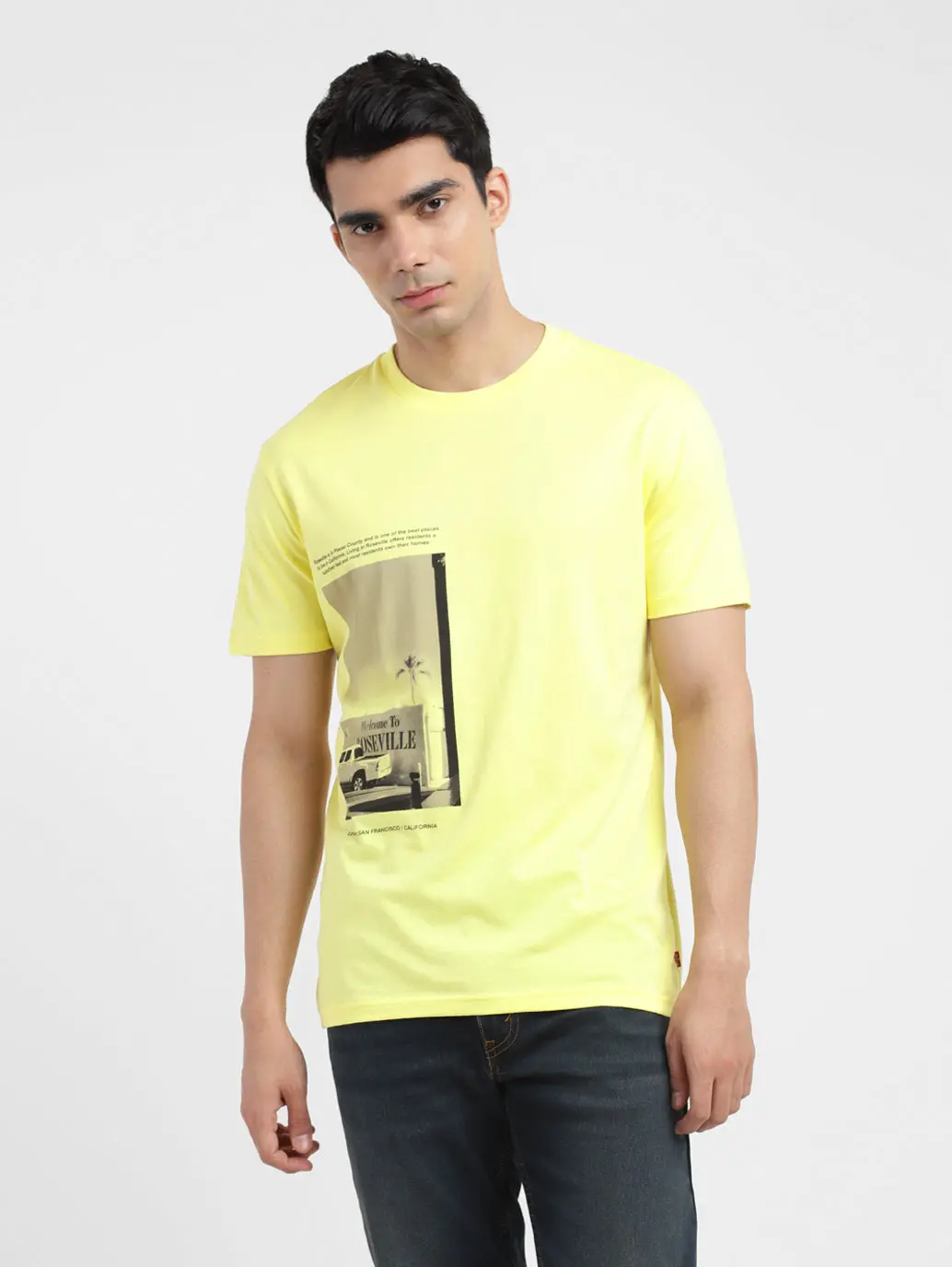 Men's Slim Fit  Crew Neck T-Shirt 1