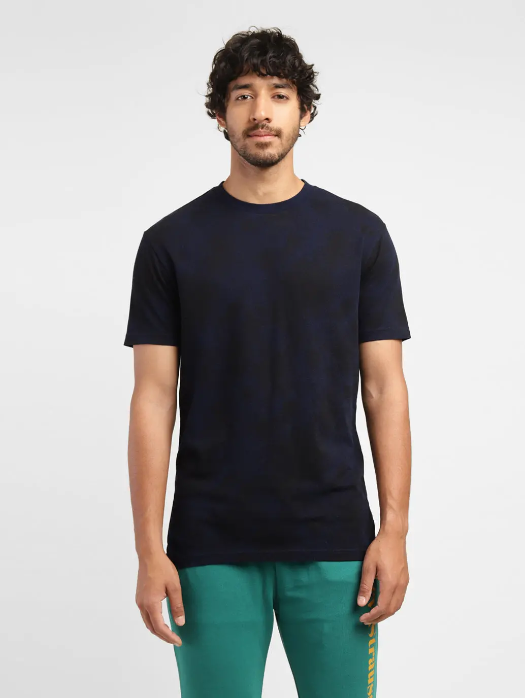 Men's Abstract Print Crew Neck T-Shirt 2