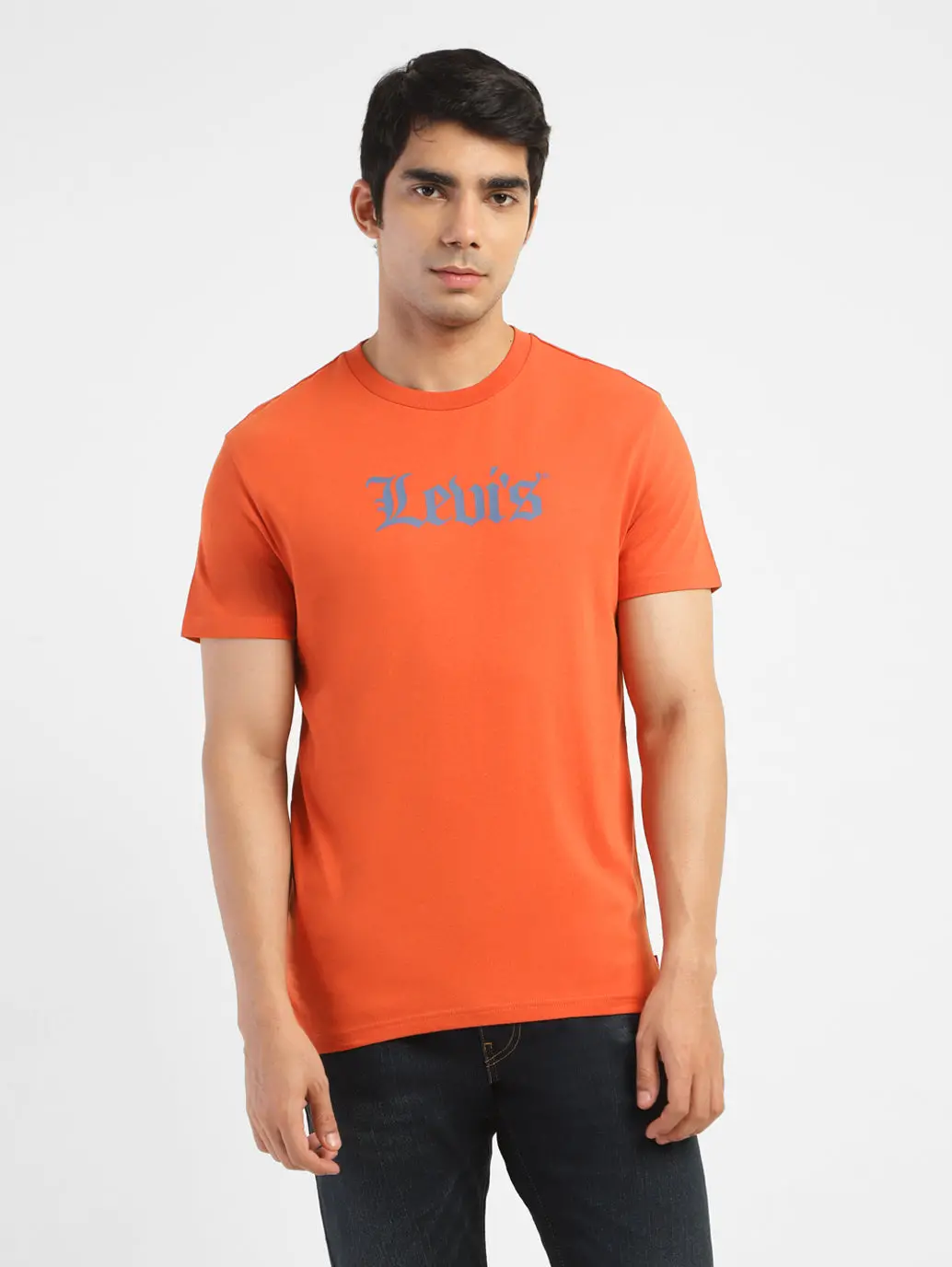 Men's Brand Logo Crew Neck T-Shirt 1