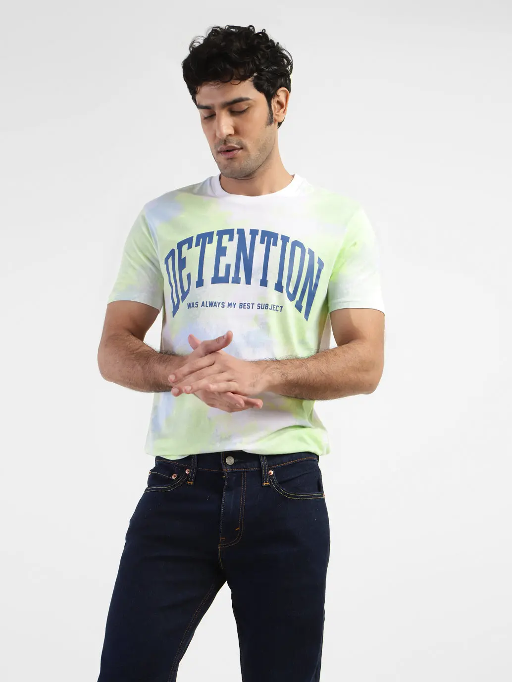 Men's Graphic Print Slim Fit T-Shirt 1