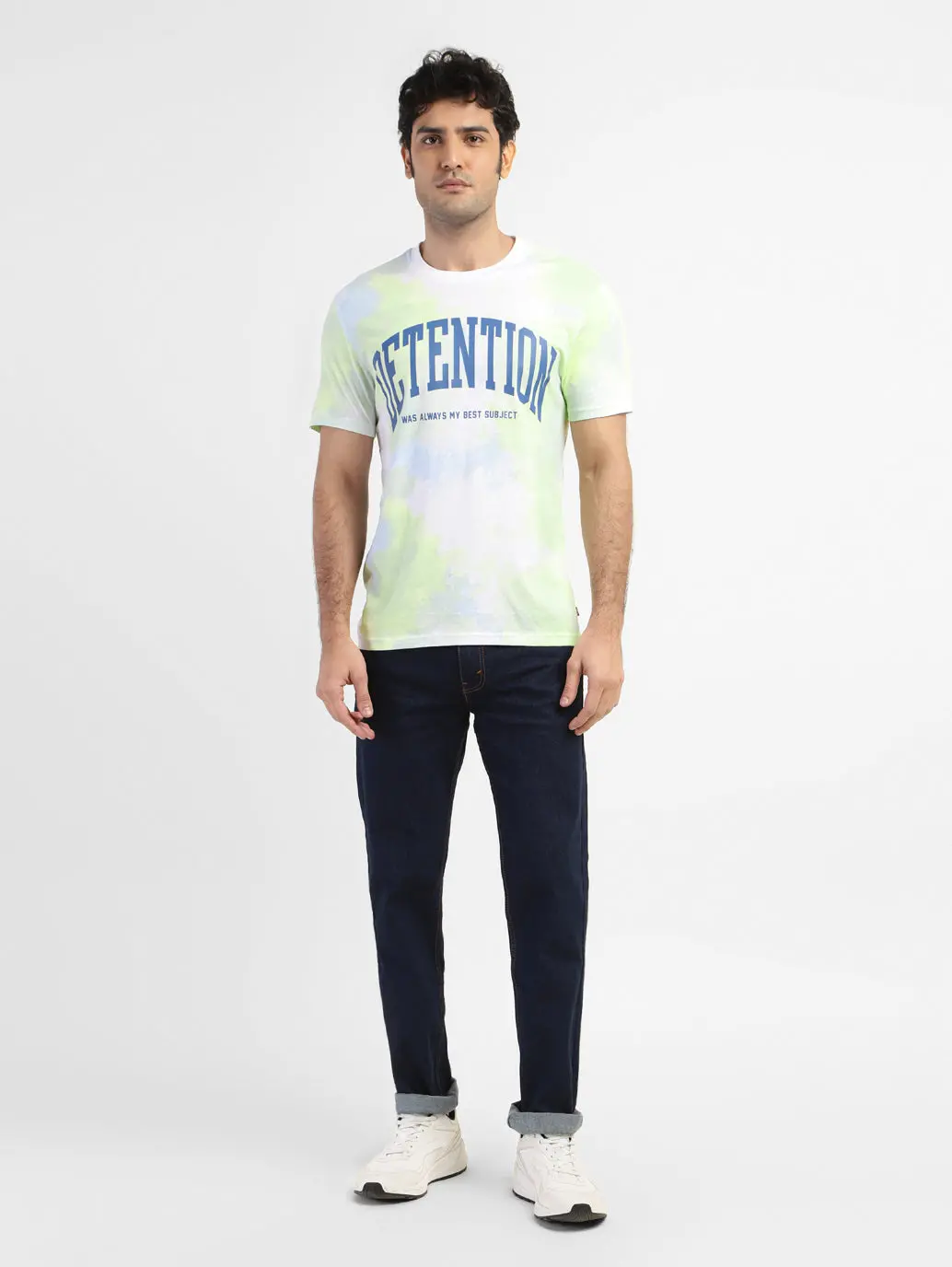 Men's Graphic Print Slim Fit T-Shirt 5