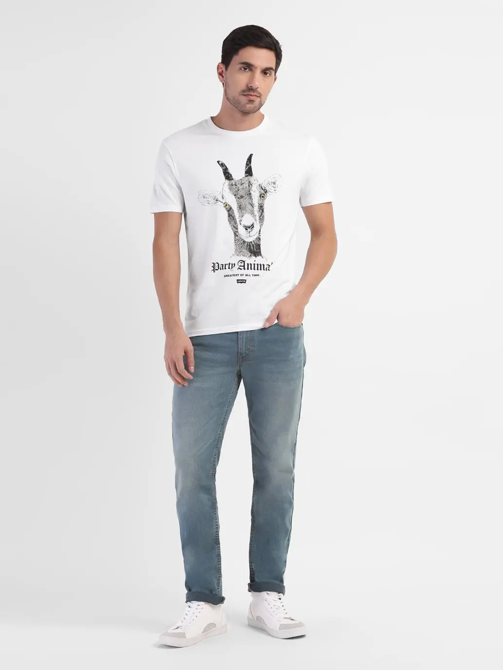 Men's Graphic Print Slim Fit T-Shirt 1