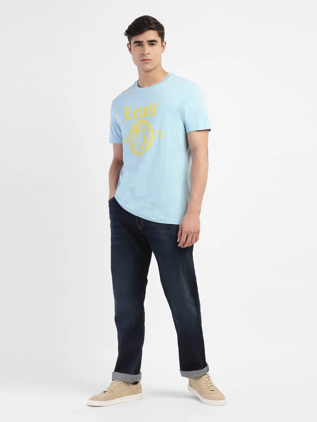 Men's Graphic Print Crew Fit T-Shirt 1