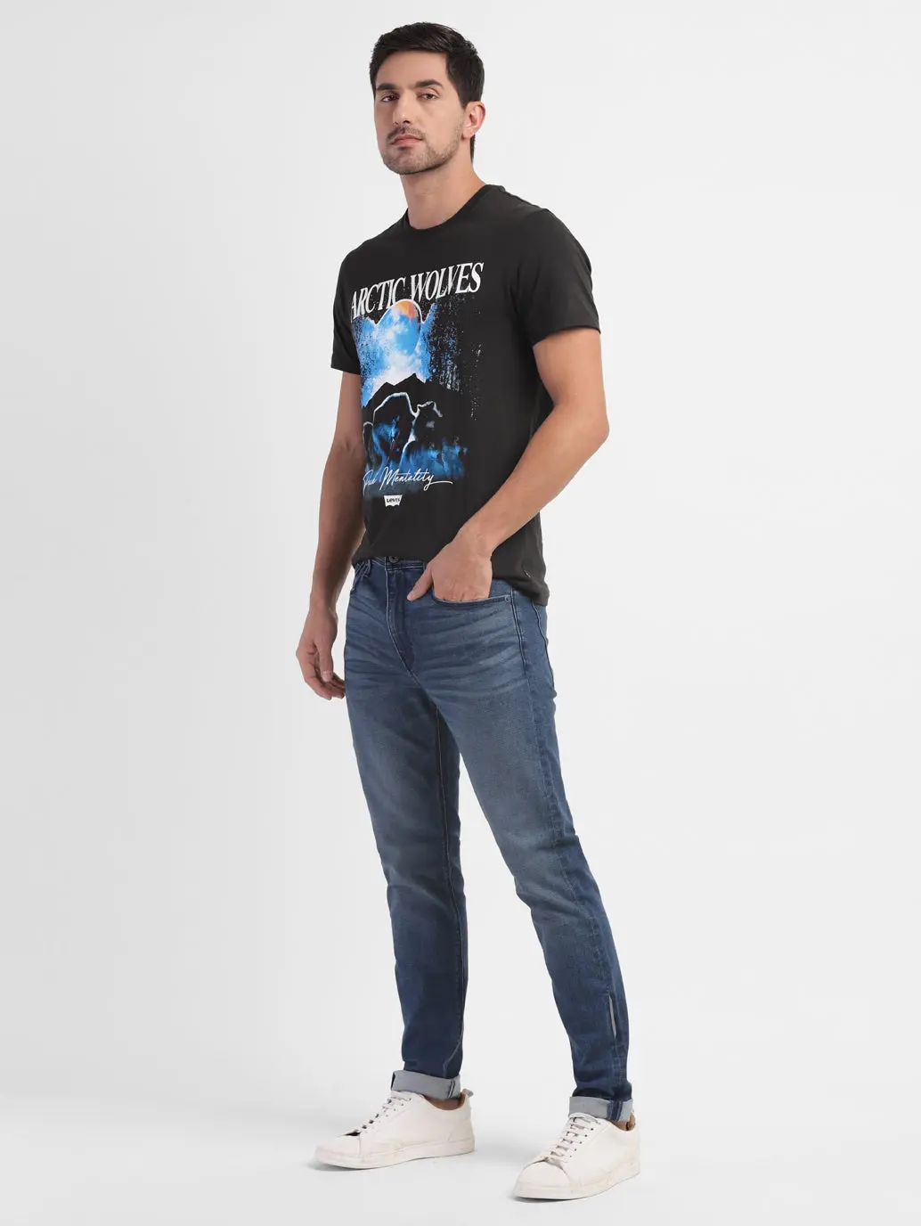 Men's Graphic Print Slim Fit T-Shirt 1