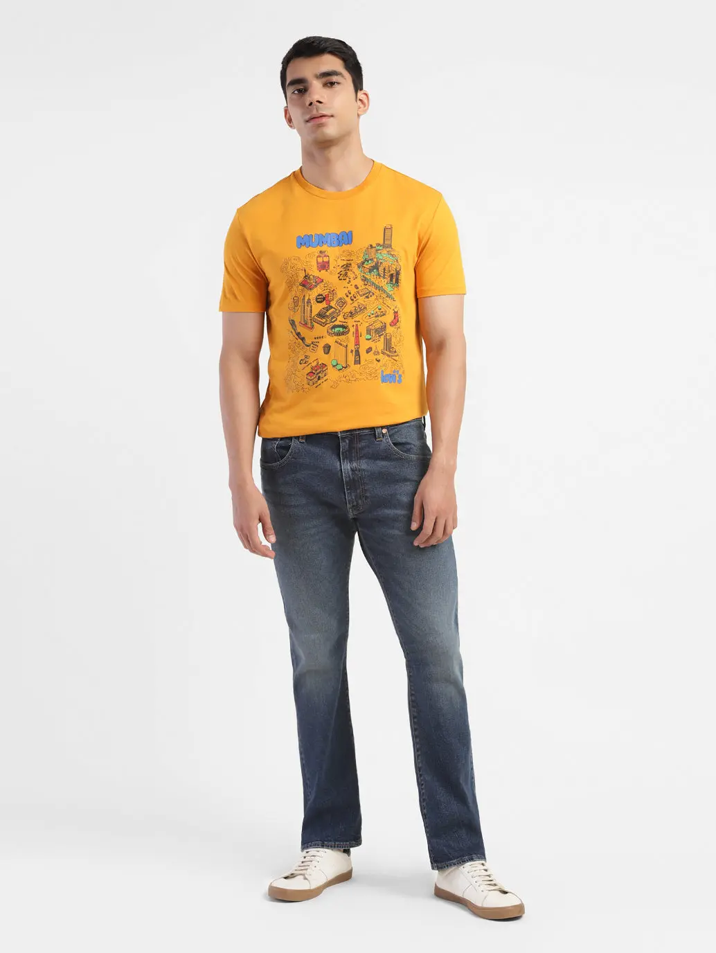 Men's Graphic Print Slim Fit T-Shirt 1