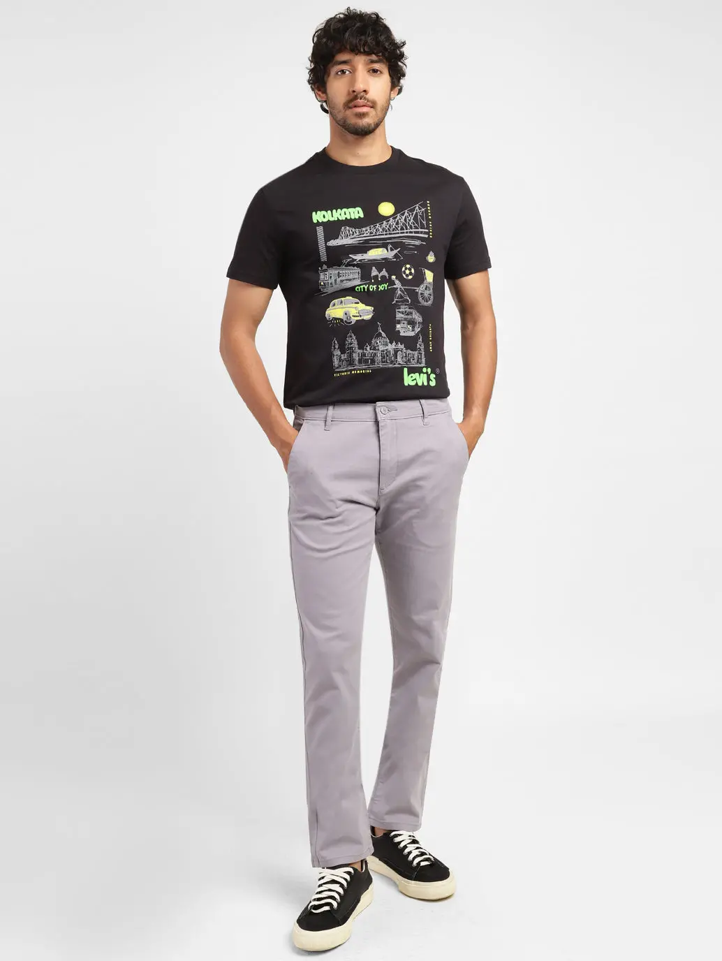 Men's Graphic Print Slim Fit T-Shirt 5