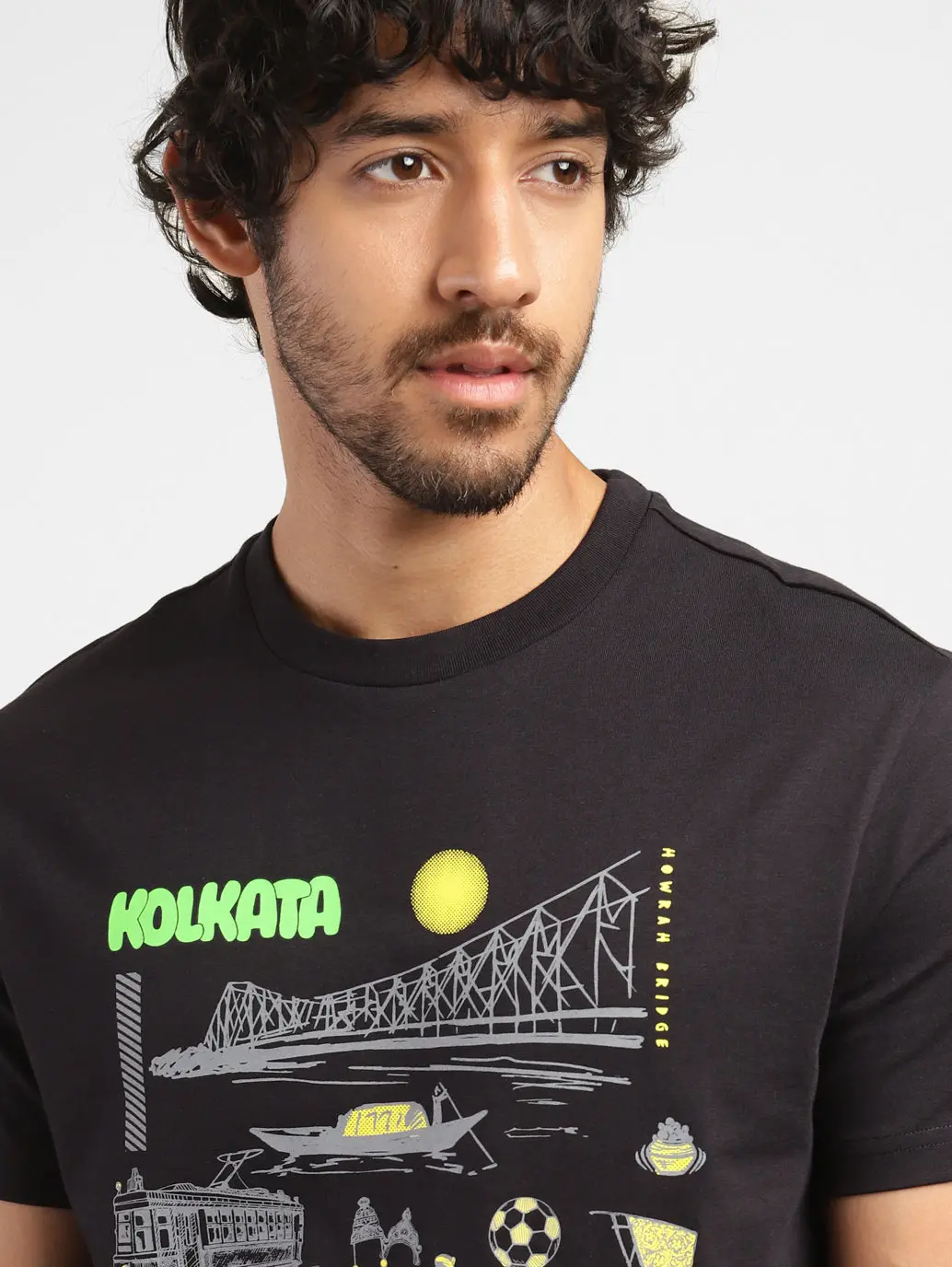 Men's Graphic Print Slim Fit T-Shirt 6