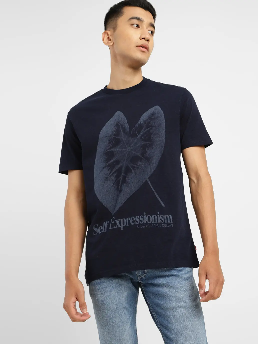 Men's Graphic Print Crew Neck T-Shirt 1