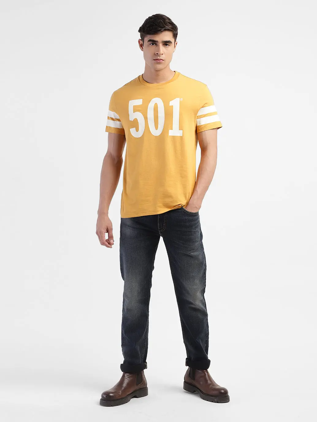 Men's Printed Slim Fit T-Shirt 1