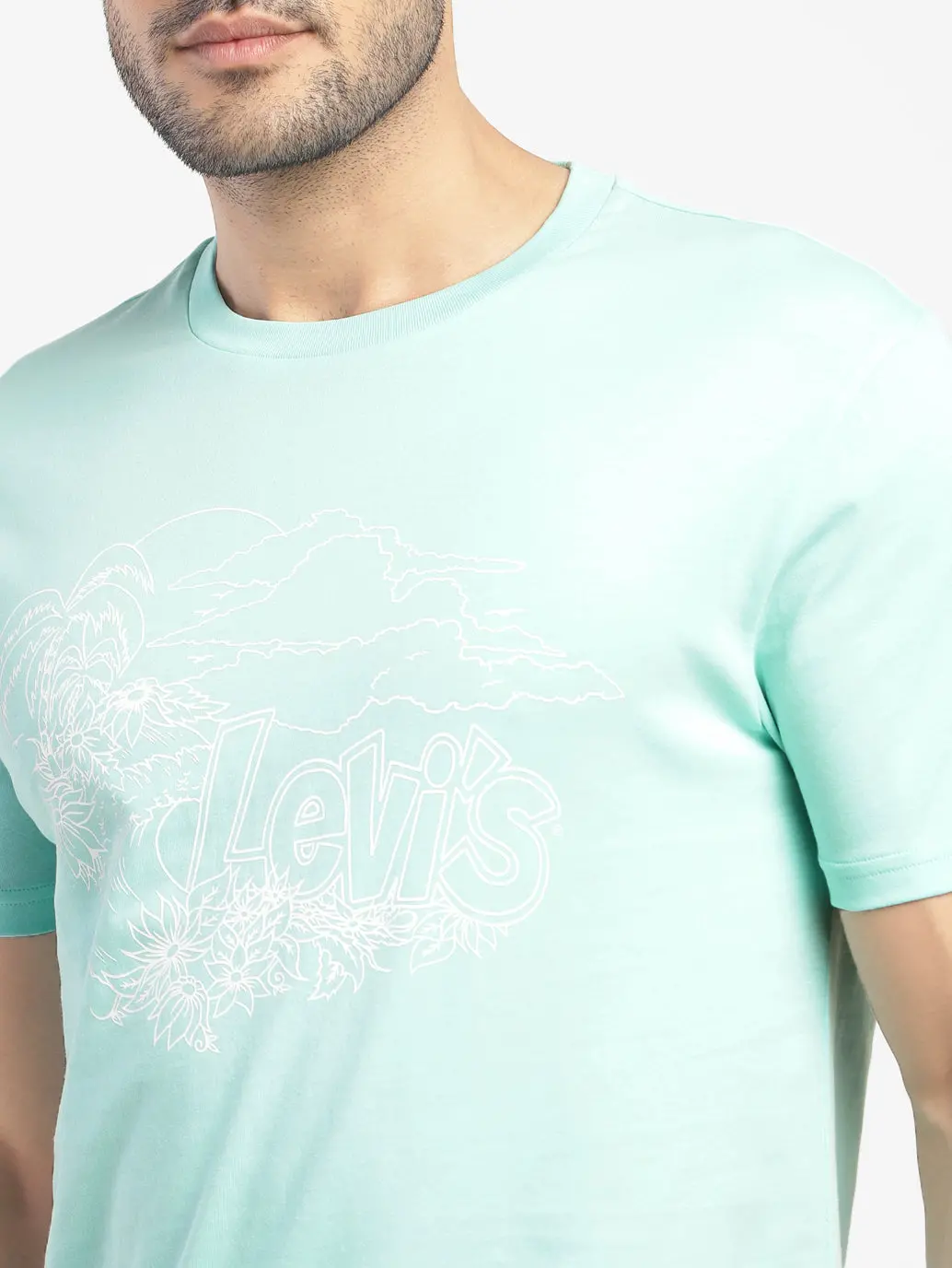 Men's Brand Logo Slim Fit T-Shirt 5