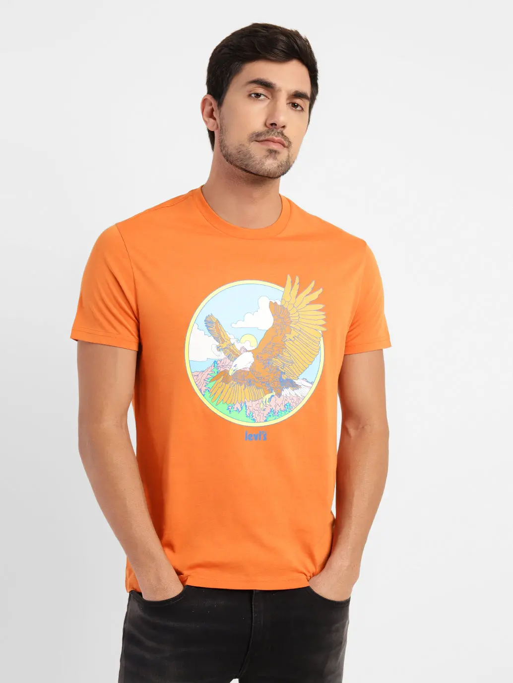 Men's Graphic Print Slim Fit T-Shirt 1