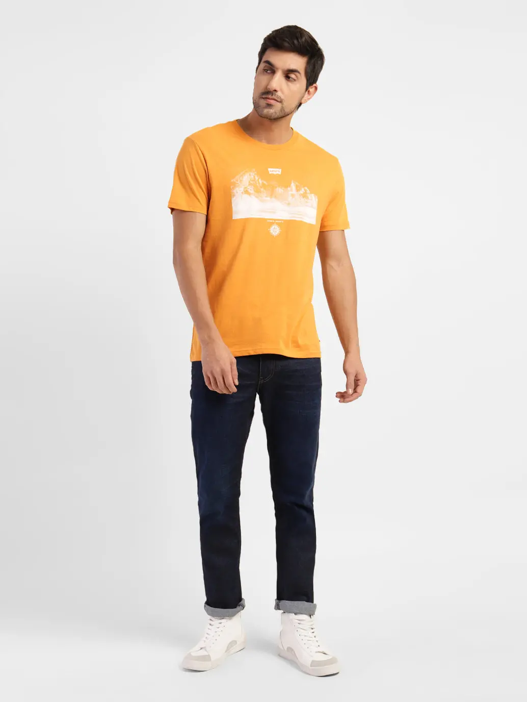 Men's Graphic Print Slim Fit T-Shirt 1