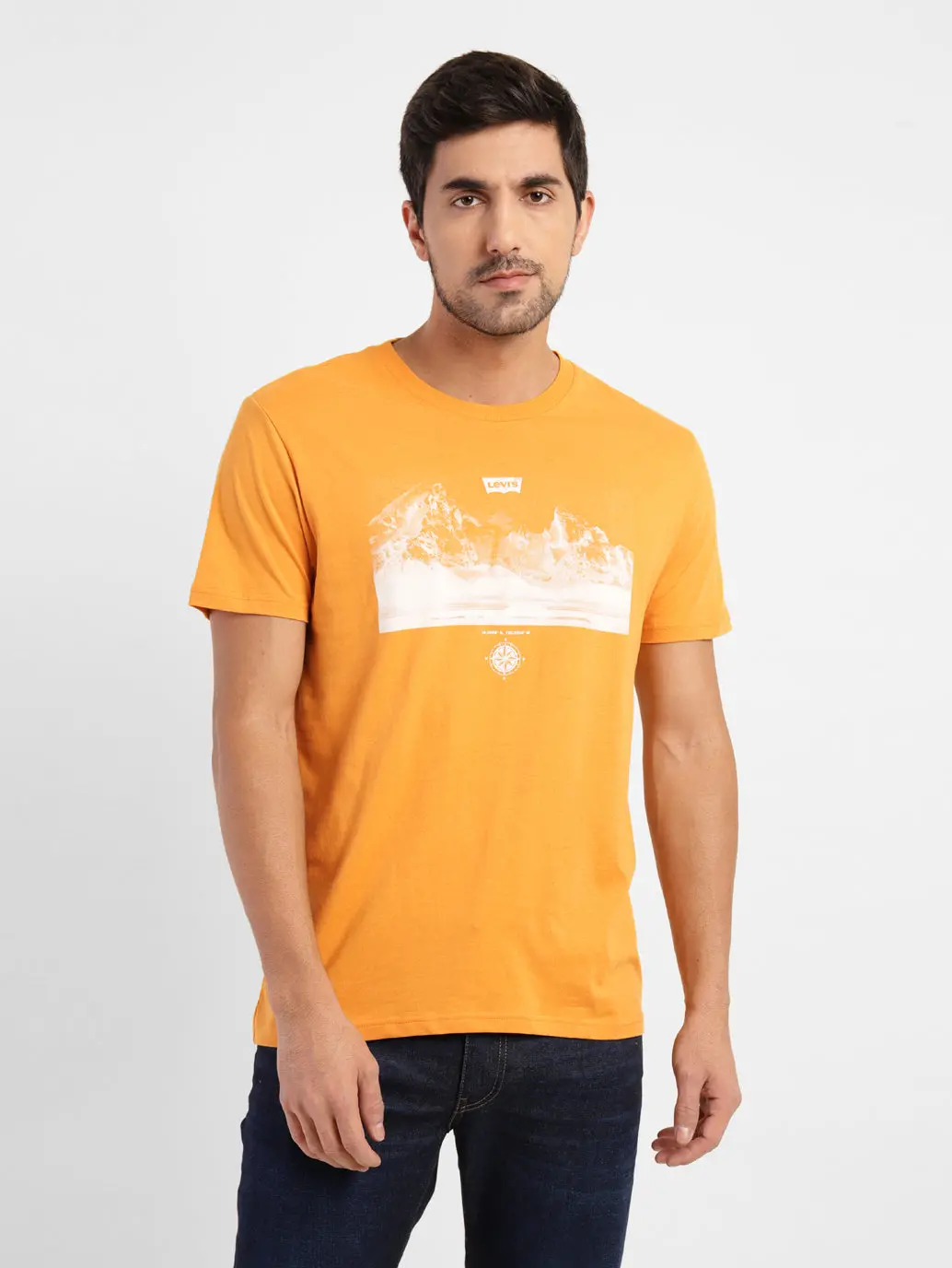 Men's Graphic Print Slim Fit T-Shirt 2