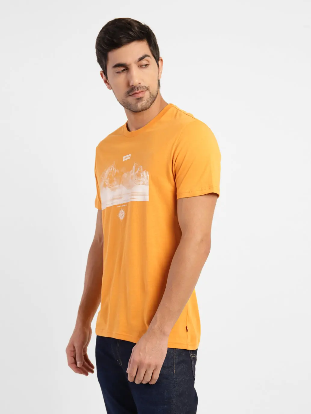 Men's Graphic Print Slim Fit T-Shirt 4