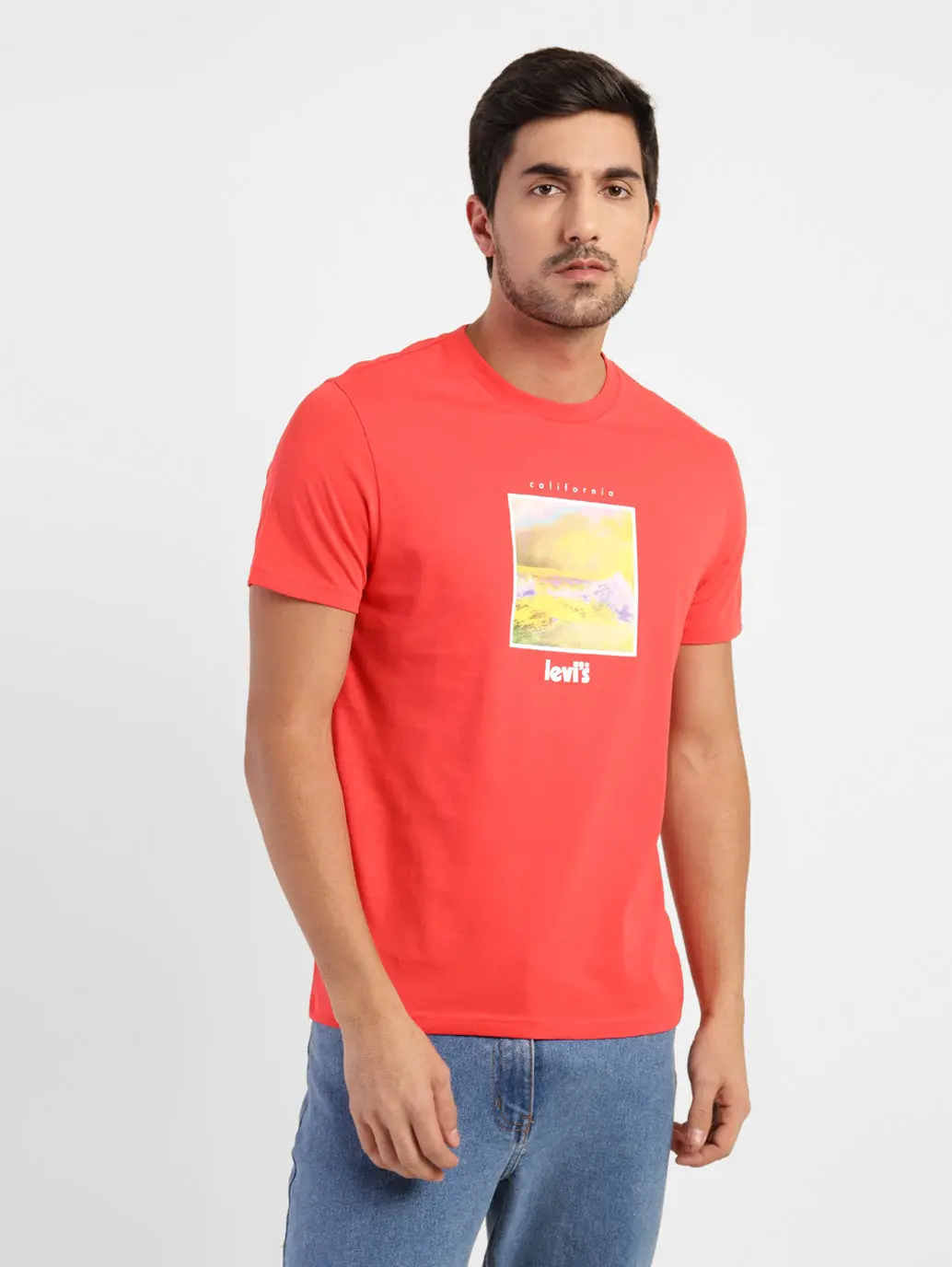 Men's Graphic Print Slim Fit T-Shirt 1