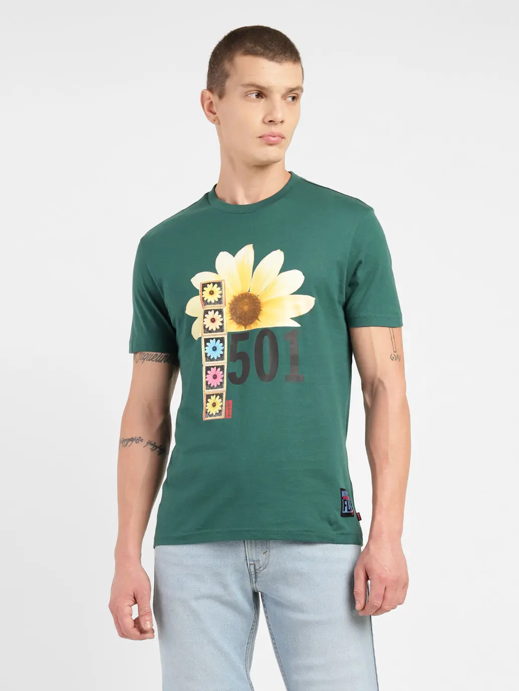 Men's Graphic Print Slim Fit T-Shirt 1