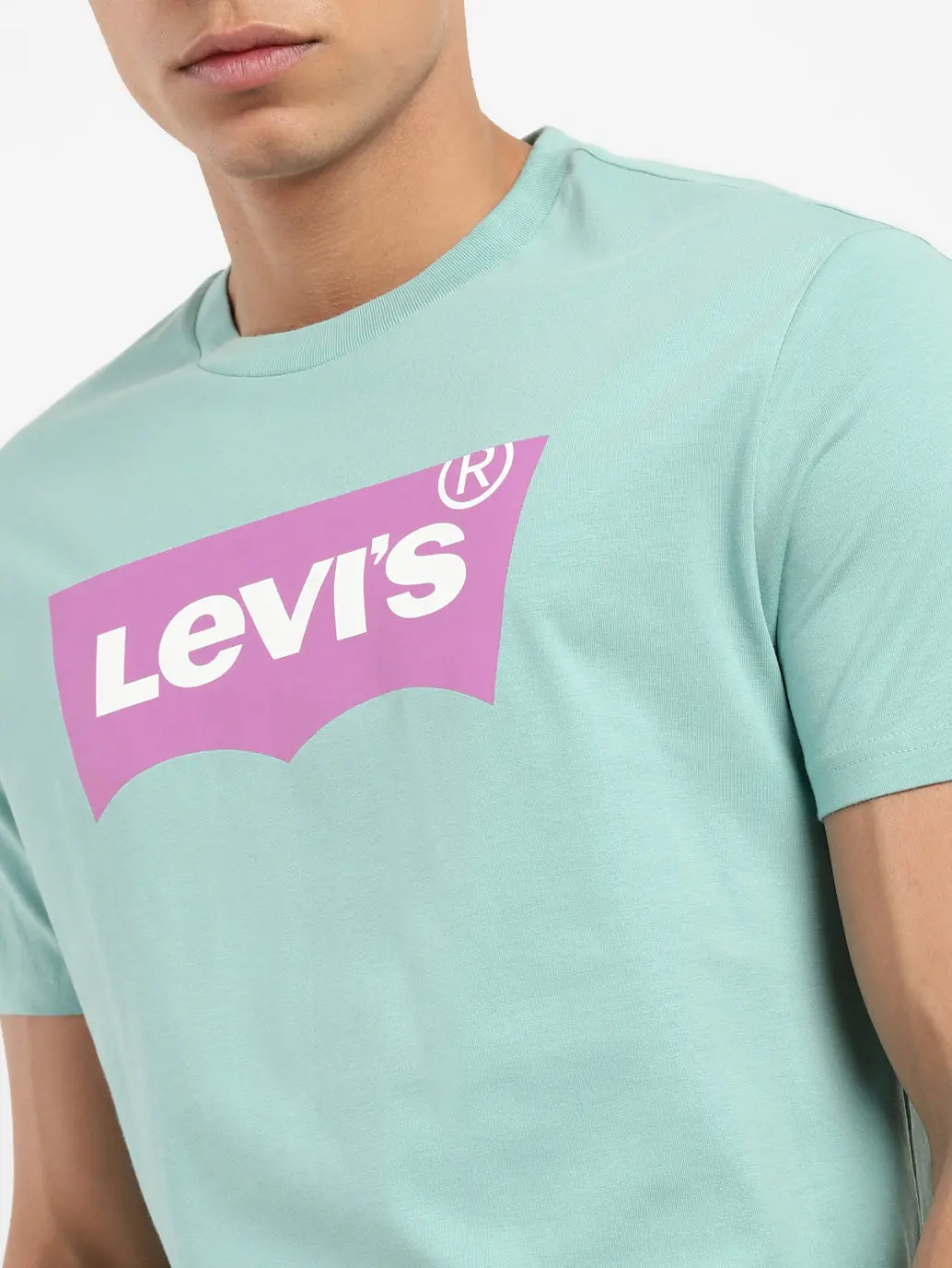 Men's Brand Logo Slim Fit T-Shirt 5