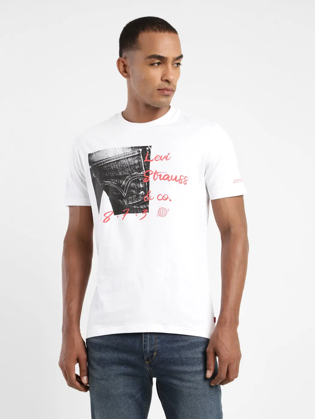 Men's Graphic Print Slim Fit T-Shirt 1