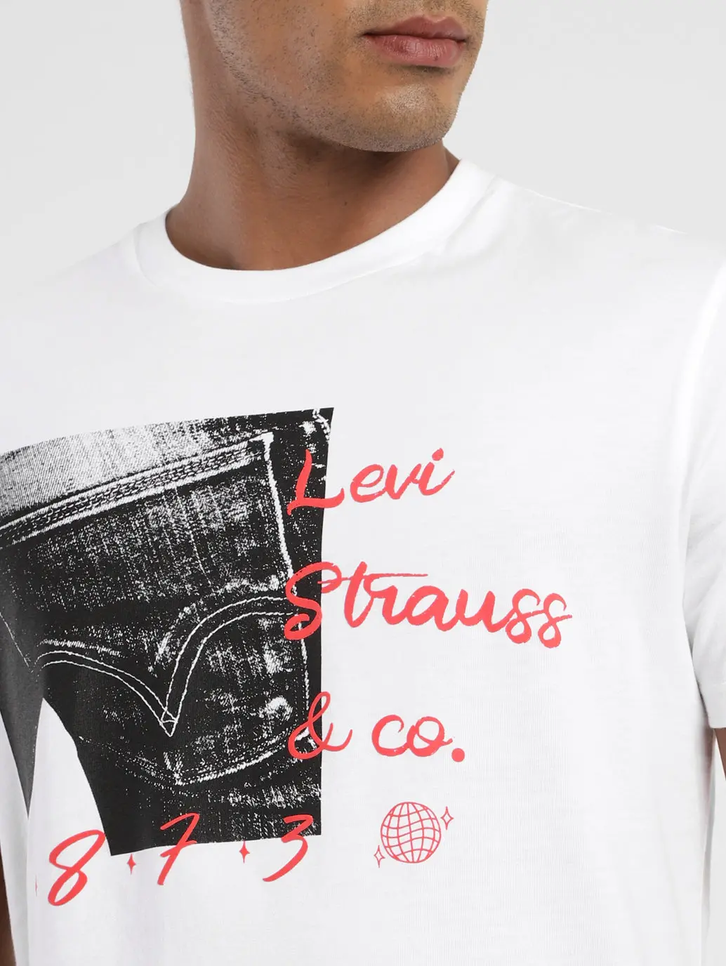 Men's Graphic Print Slim Fit T-Shirt 5