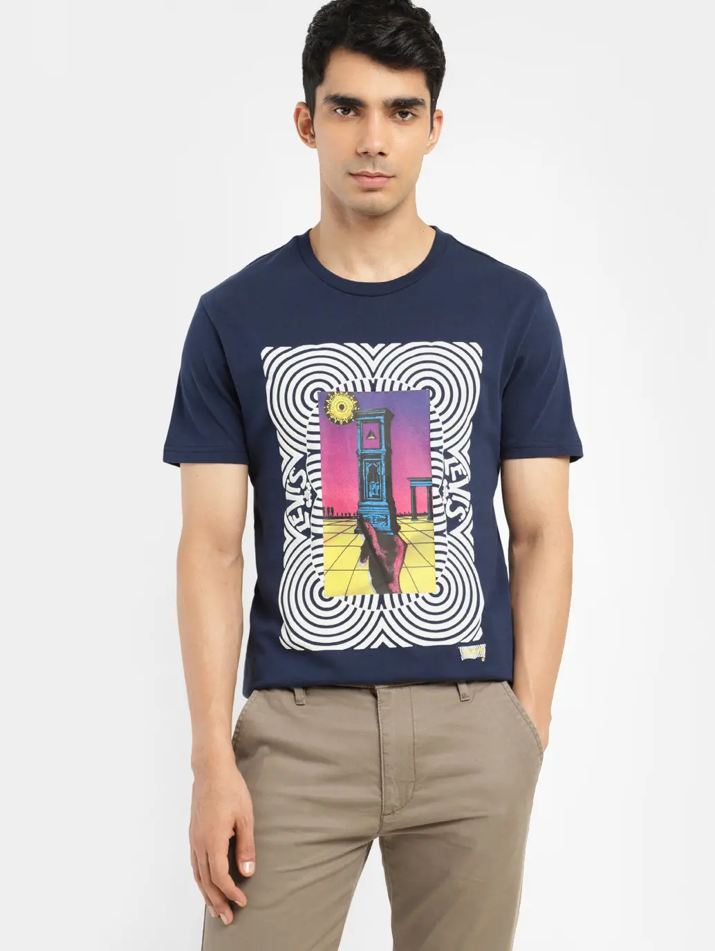 Men's Graphic Print Slim Fit T-Shirt 1