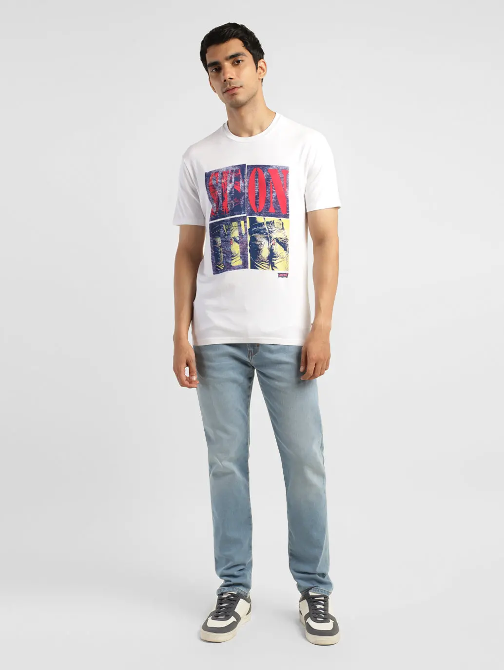 Men's Graphic Print Round Neck T-Shirt 1
