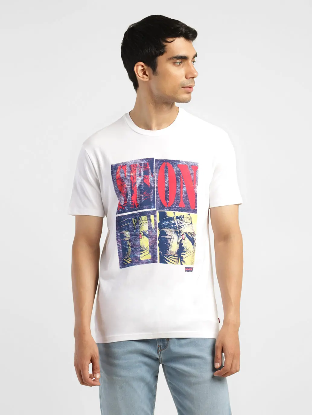 Men's Graphic Print Round Neck T-Shirt 2