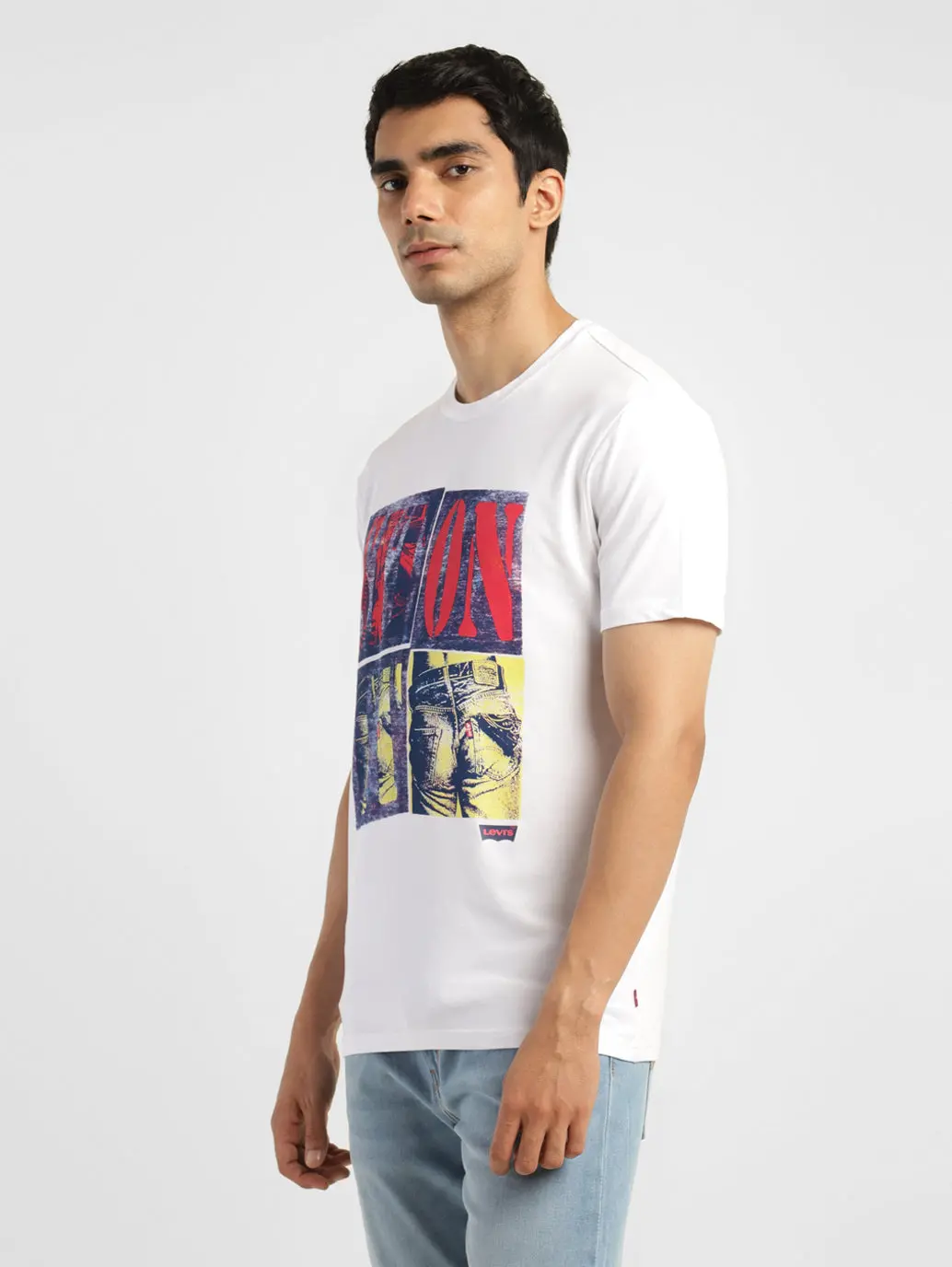 Men's Graphic Print Round Neck T-Shirt 4