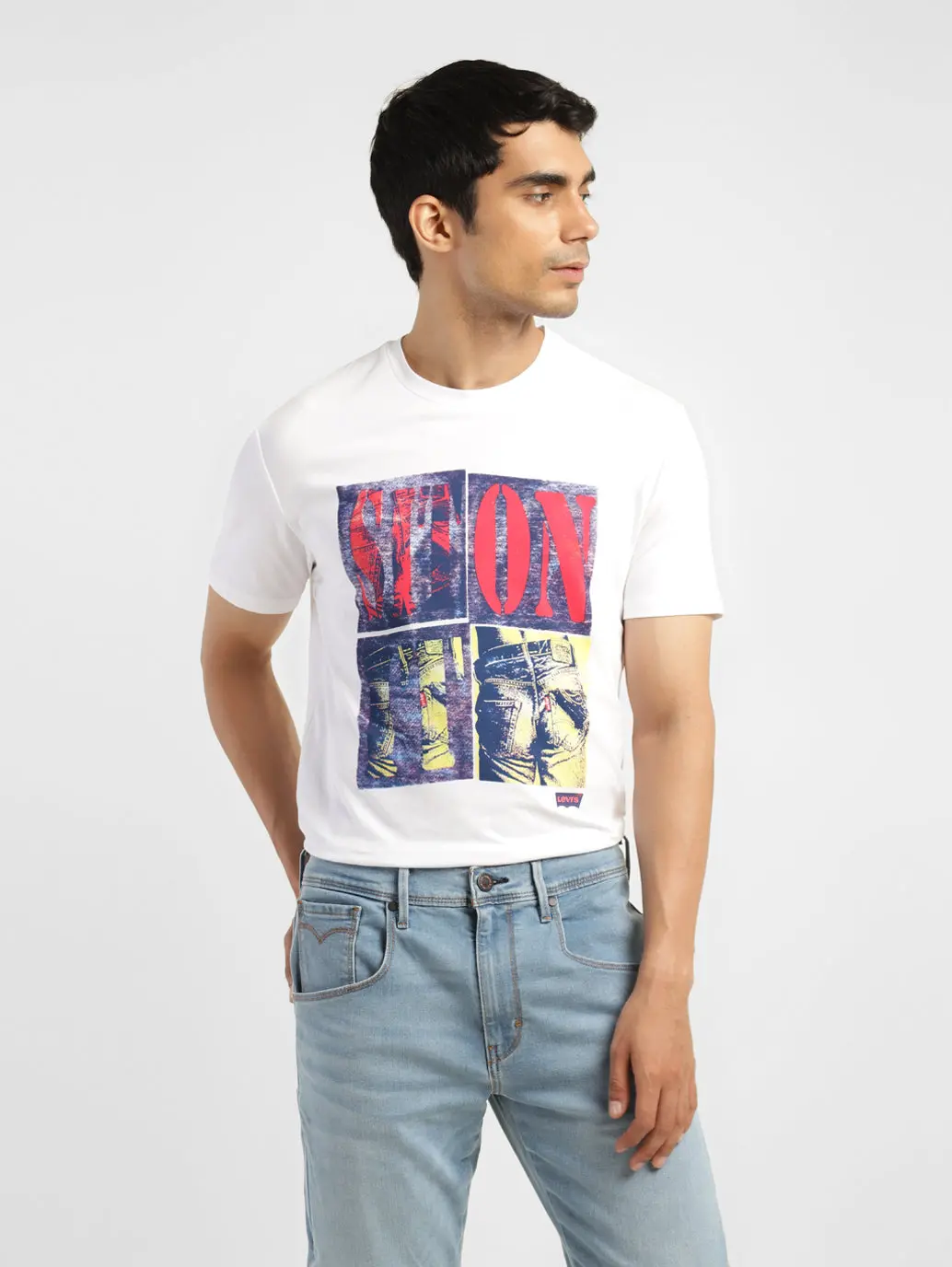 Men's Graphic Print Round Neck T-Shirt 6