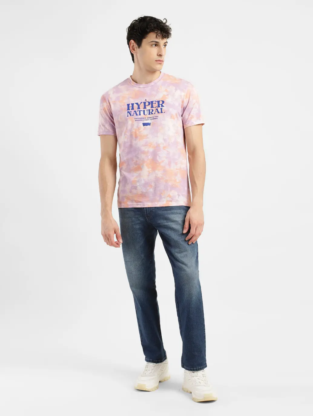 Men's Graphic Print Round Neck T-Shirt 1