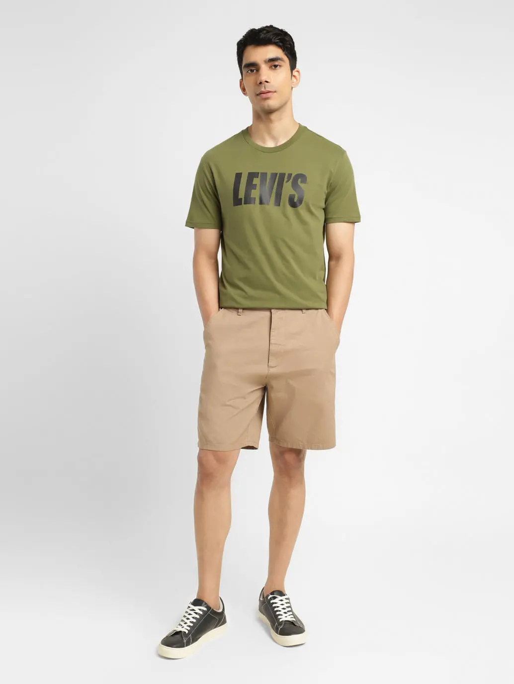 Men's Brand Logo Crew Neck T-Shirt 1