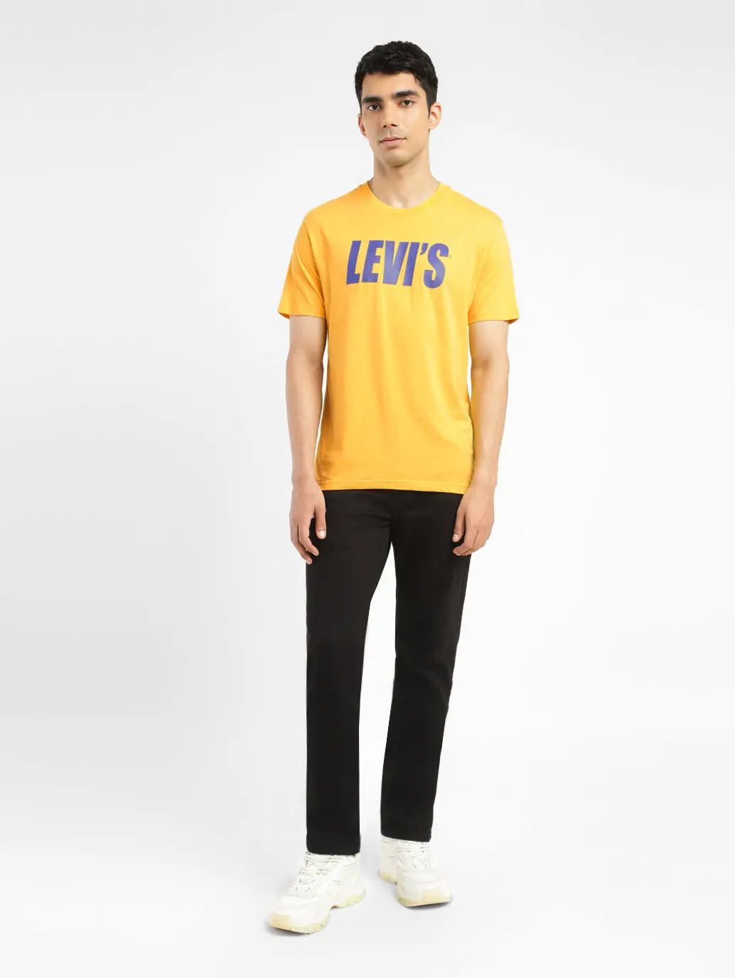 Men's Brand Logo Crew Neck T-Shirt 1