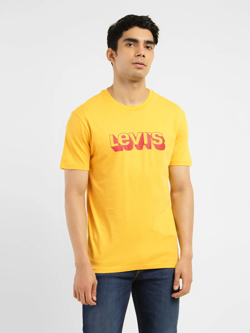 Men's Brand Logo Slim Fit T-Shirt 1