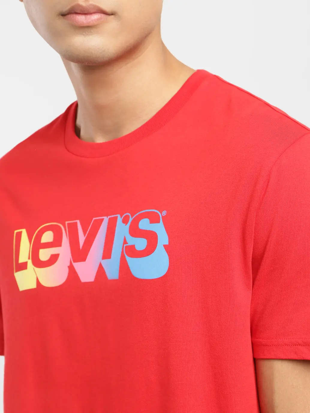 Men's Brand Logo Crew Neck T-Shirt 5