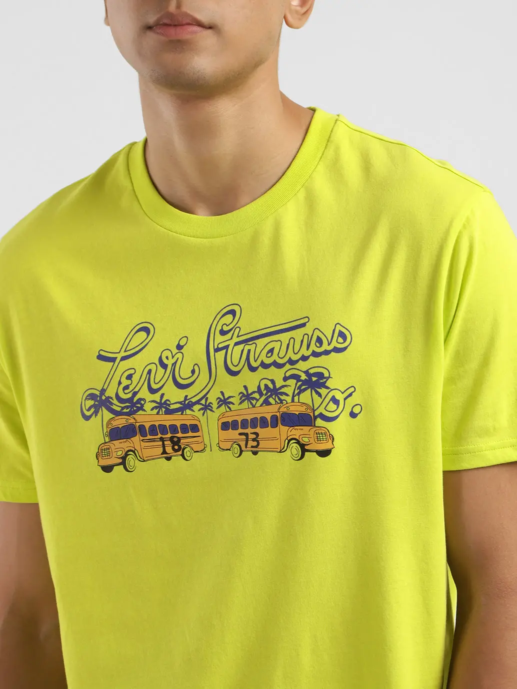 Men's Graphic Print Crew Neck T-Shirt 5