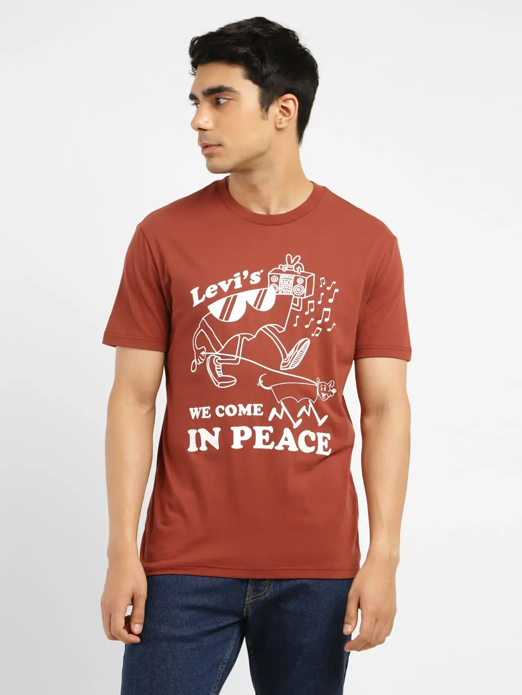 Men's Graphic Print Slim Fit T-Shirt 1
