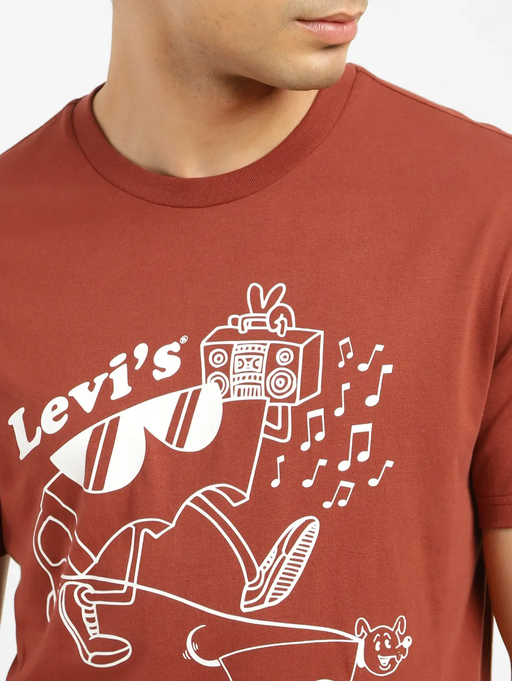 Men's Graphic Print Slim Fit T-Shirt 5