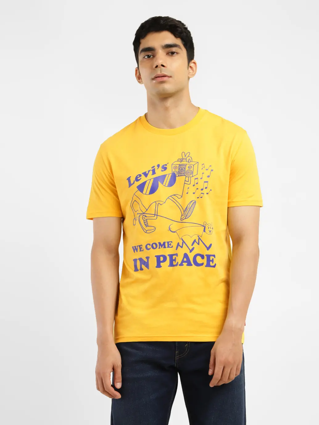 Men's Graphic Print Slim Fit T-Shirt 1