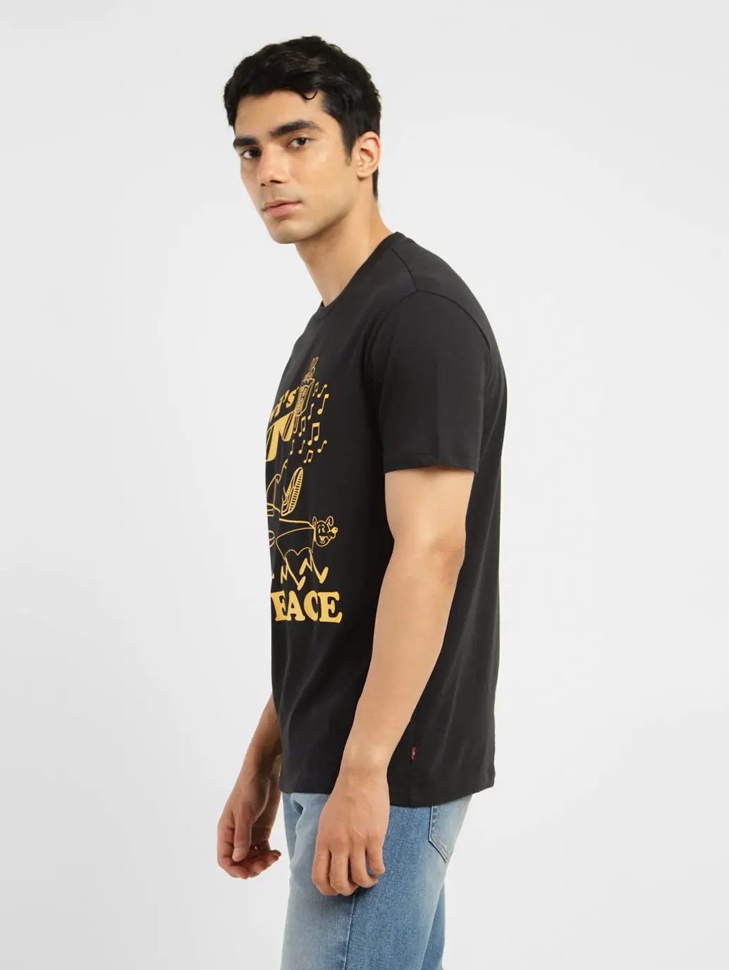 Men's Graphic Crew Neck T-Shirt 4