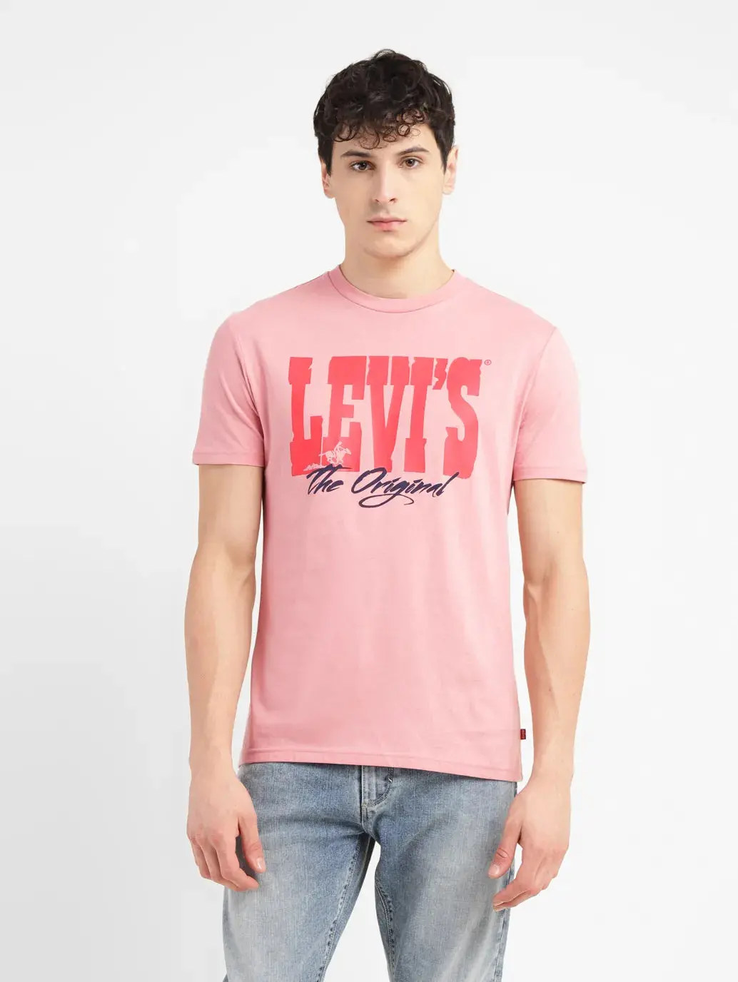 Men's Brand Logo Slim Fit T-Shirt 2