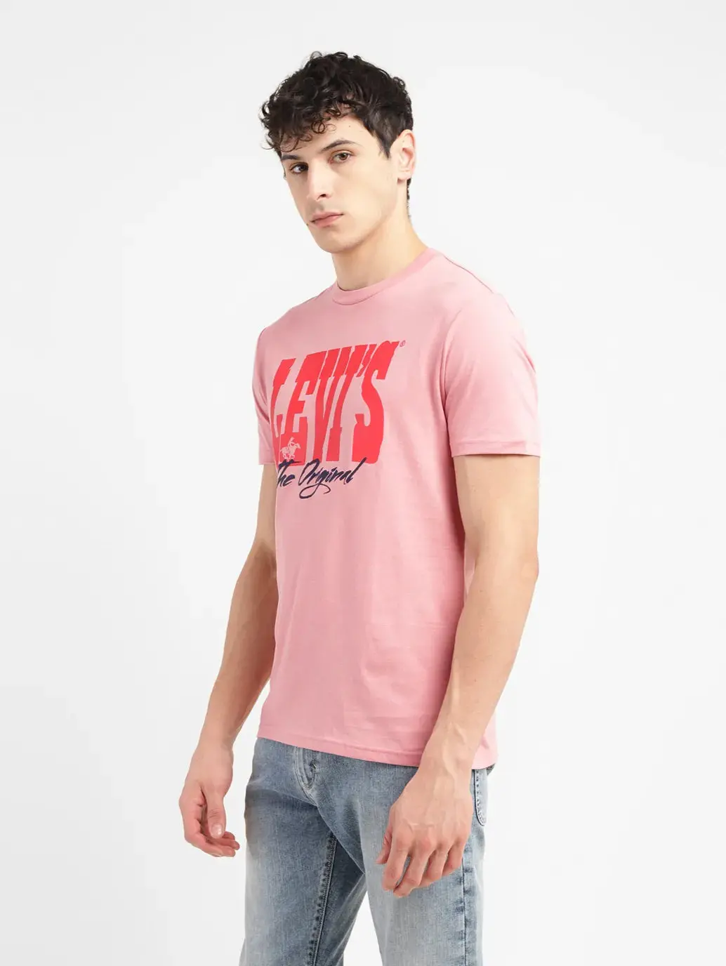 Men's Brand Logo Slim Fit T-Shirt 4